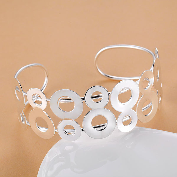 Silver Designer Bangle AS120