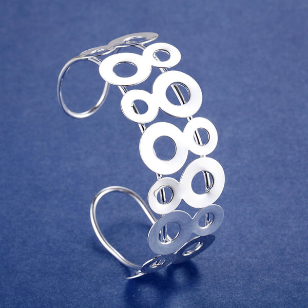 Silver Designer Bangle AS120