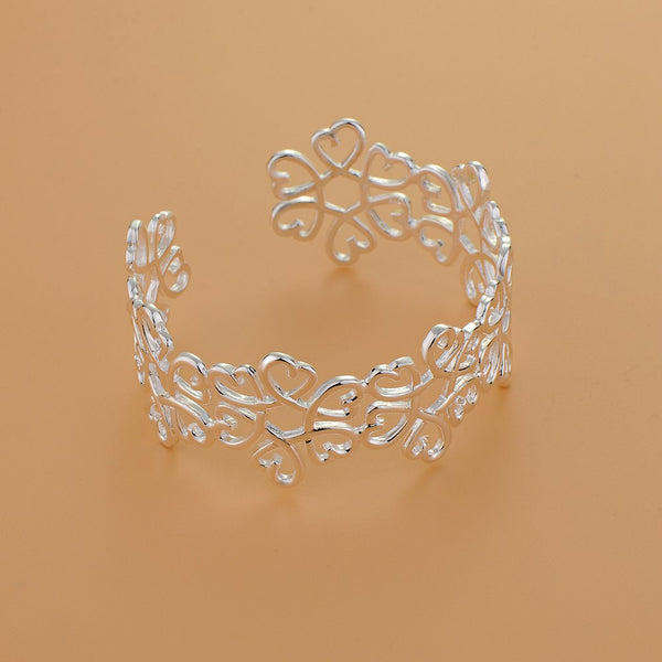 Silver Designer Bangle AS124