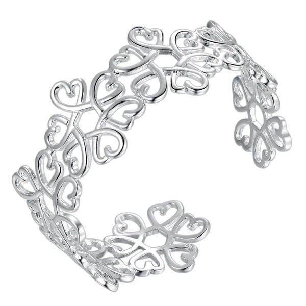 Silver Designer Bangle AS124