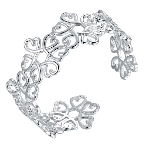 Silver Designer Bangle AS124
