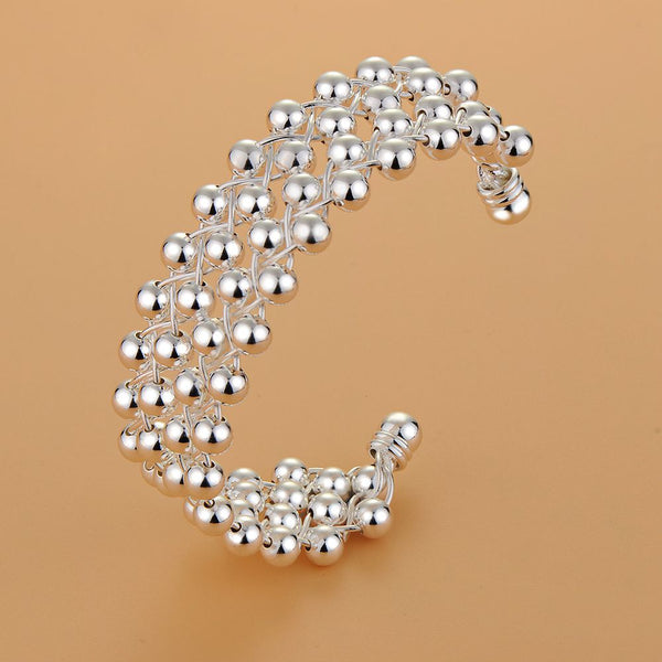 Silver Designer Bangle AS126