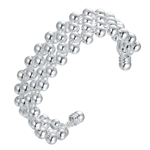 Silver Designer Bangle AS126