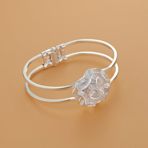 Silver Designer Bangle AS133