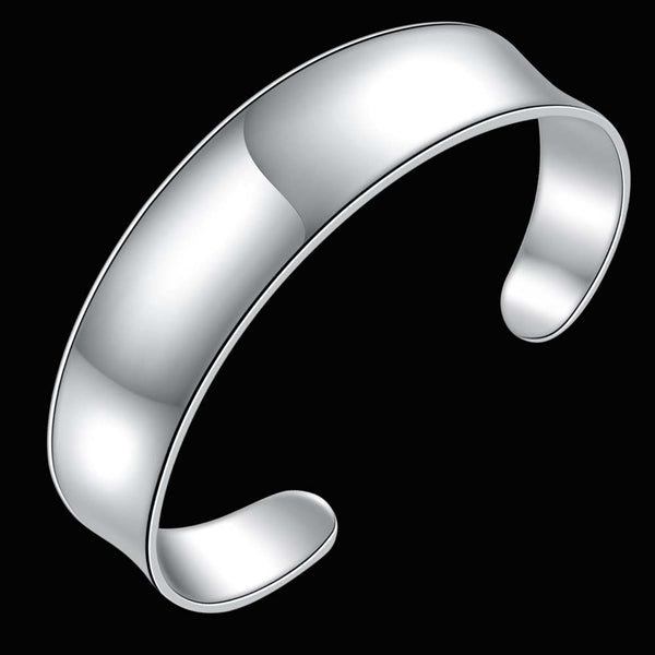 Silver Designer Bangle AS134