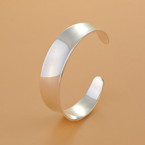 Silver Designer Bangle AS134