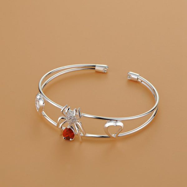 Silver Designer Bangle AS167