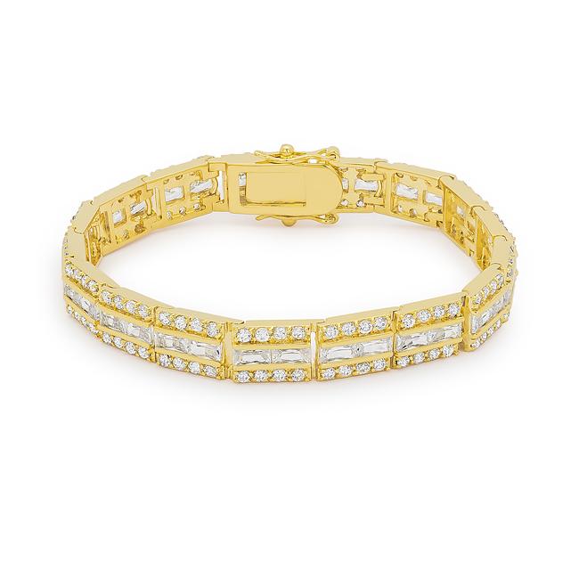 Newport Cubic Zirconia Bracelet - B01171G-C01