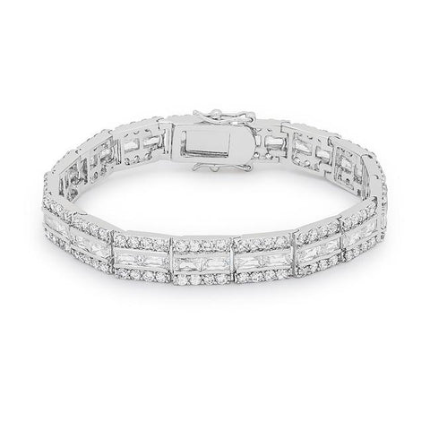 Balboa Cubic Zirconia Bracelet - B01171R-C01