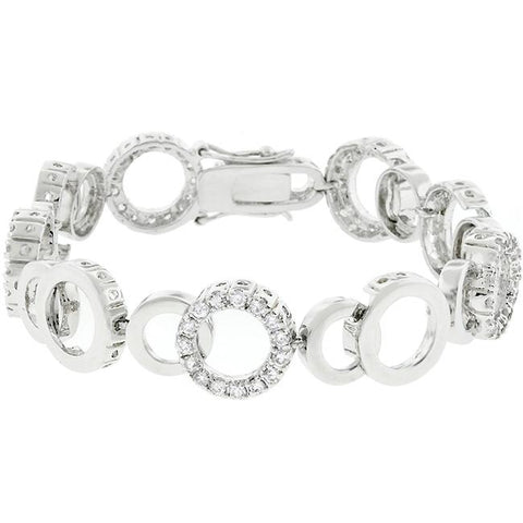 Circle Bijoux 7 Inch Bracelet - B01362R-V01
