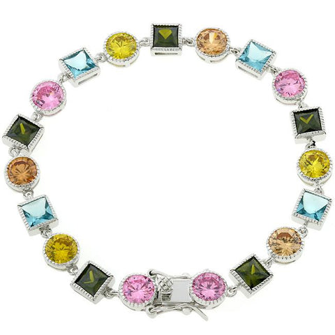 Spring Fling Cubic Zirconia Bracelet - B01370R-V01