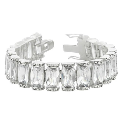 Elegant Bridal Bracelet - B01441R-C01