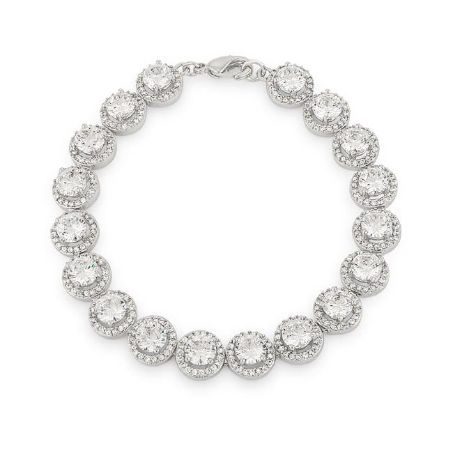 Elegant Halo Edition Classic Bracelet - B01484R-C01