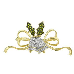 Holiday Bell Brooch - BR00027T-V01