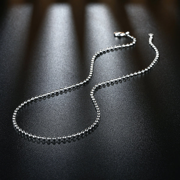 Silver Bead Chain 18inch 2mm LSC002-18