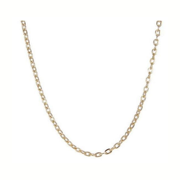 Gold Rolo Chain 18inch 1mm LS C003-18