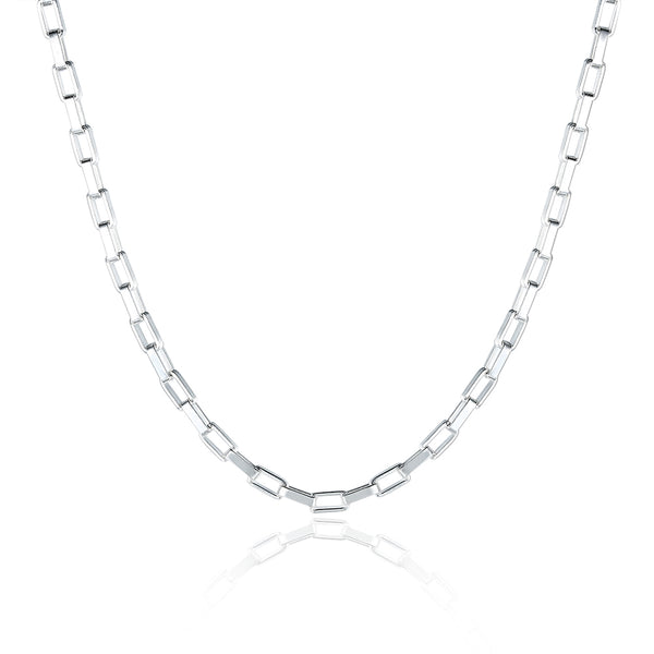 Silver Box Chain 18inch 2mm LSC005
