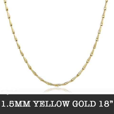 Gold Chain 18inch 1.5mm LSC020
