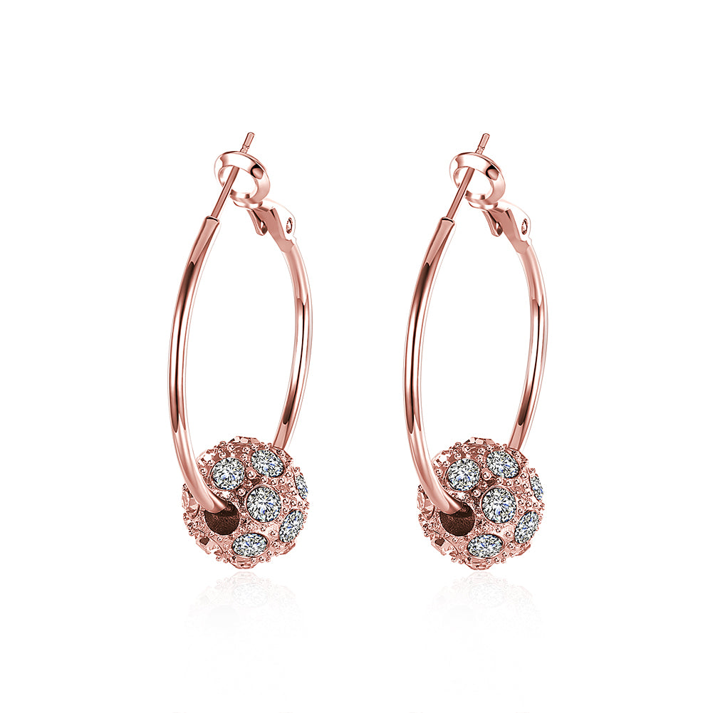 Rose Gold Earrings LSE008