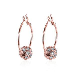 Rose Gold Earrings LSE008