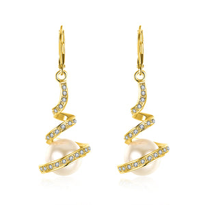 Gold Earrings LSE012