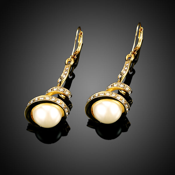 Gold Earrings LSE012