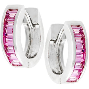 Pink Circlet Earrings - E01476R-C12