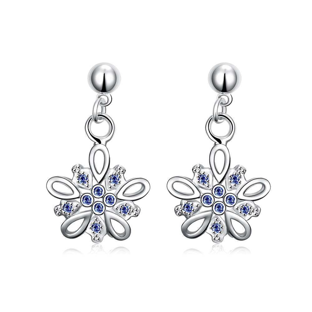Silver Earrings LSE015-C