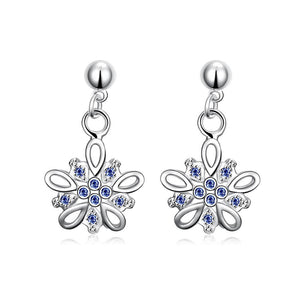 Silver Earrings LSE015-C