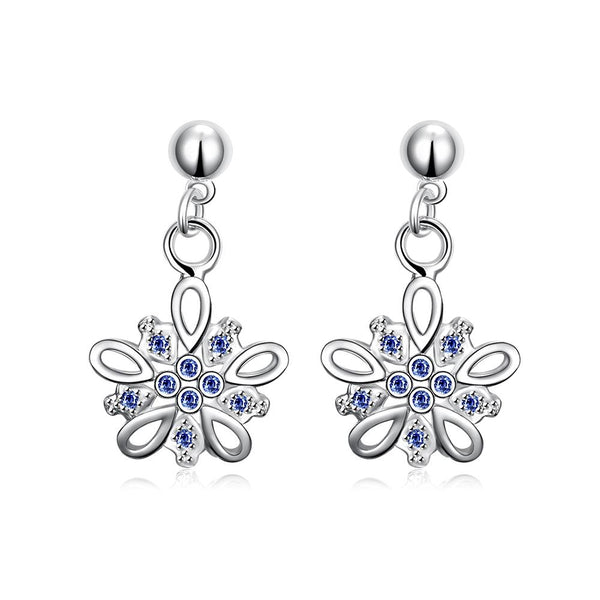 Silver Earrings LSE015-C