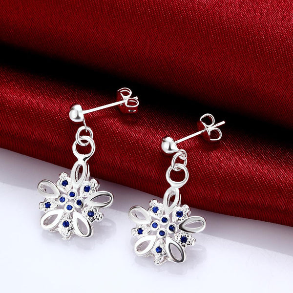 Silver Earrings LSE015-C