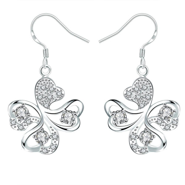 Silver Earrings LSE016-C