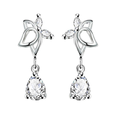 Silver Earrings LSE017-B