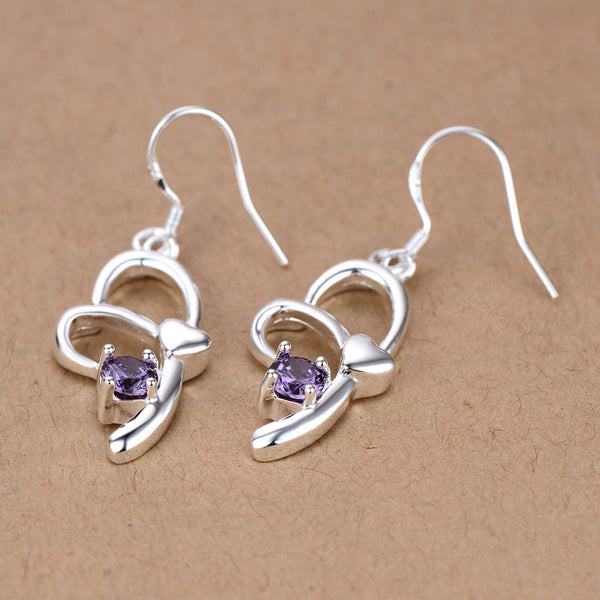 Silver Earrings LSE017