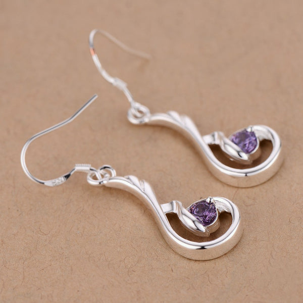 Silver Earrings LSE018