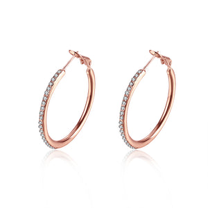 Rose Gold Earrings LSE020