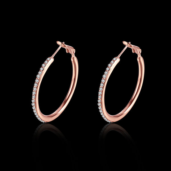 Rose Gold Earrings LSE020