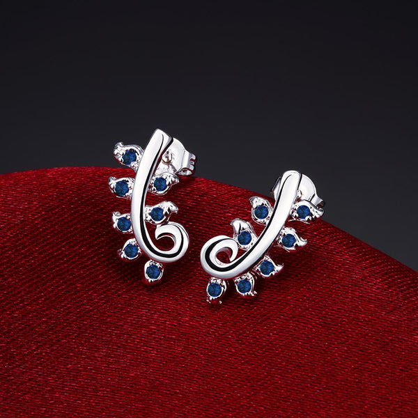 Silver Earrings LSE022-C