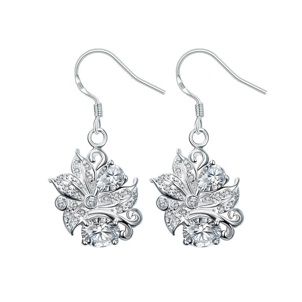 Silver Earrings LSE025-D