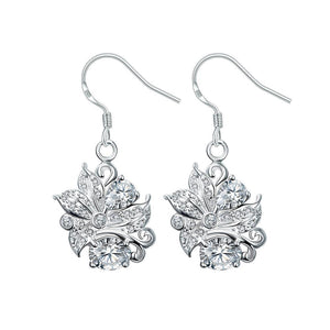 Silver Earrings LSE025-D