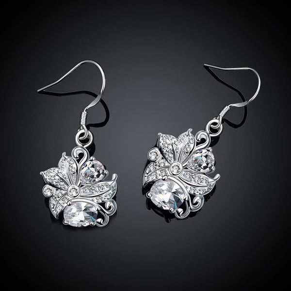 Silver Earrings LSE025-D
