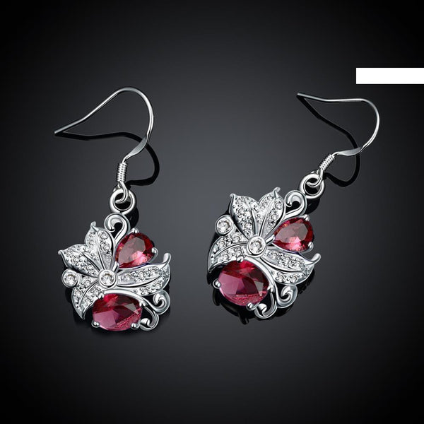 Silver Earrings LSE025-D