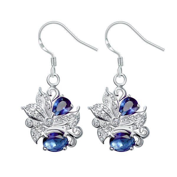 Silver Earrings LSE025-D