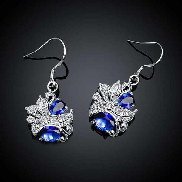 Silver Earrings LSE025-D