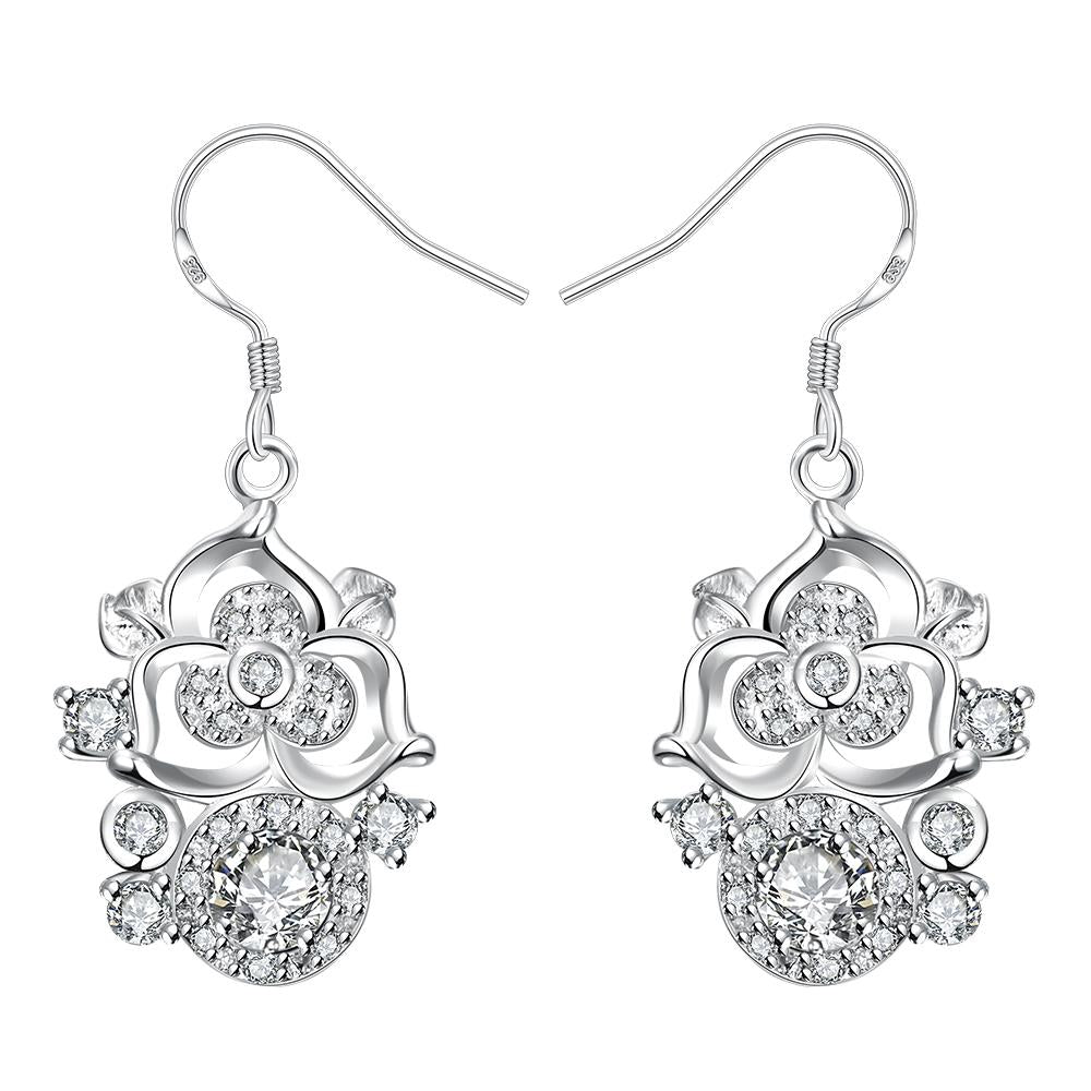 Silver Kids Earrings LSE026-D