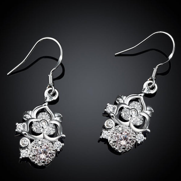 Silver Kids Earrings LSE026-D