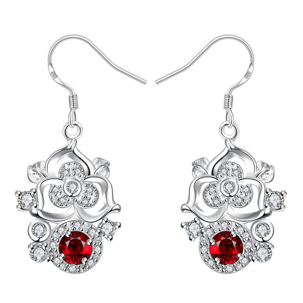 Silver Kids Earrings LSE026-D
