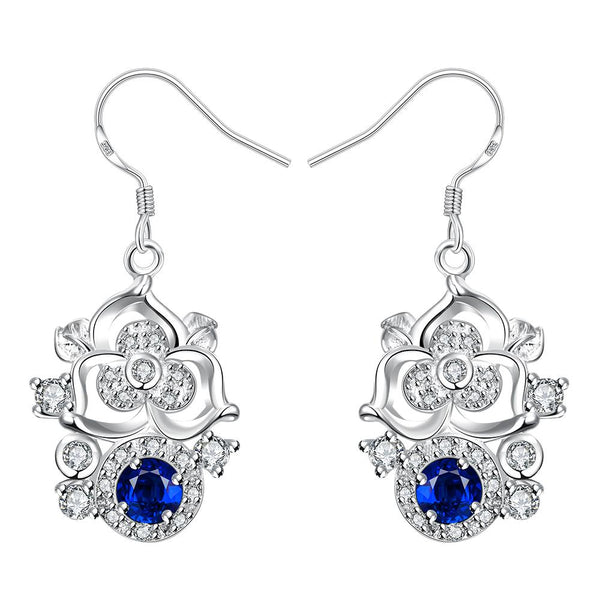 Silver Kids Earrings LSE026-D