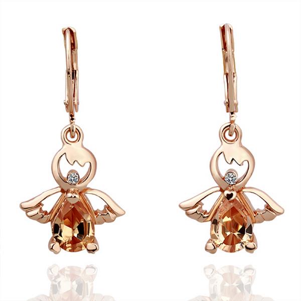 Rose Gold Earrings LSE030