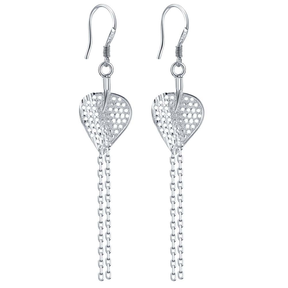Silver Designer Earrings - LSE039